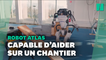 Atlas, le robot de Boston Dynamics, est maintenant capable d’aider sur un chantier