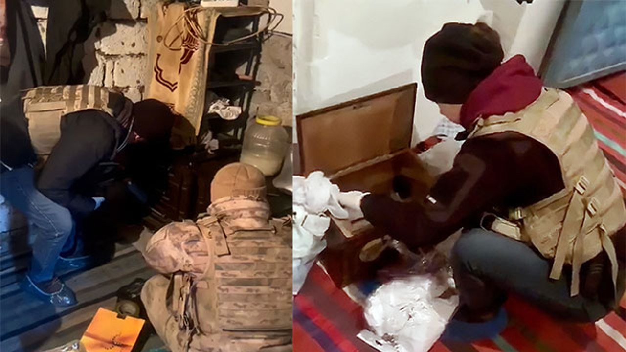 Bitlis merkezli 2 ilde terör operasyonu: 3 gözaltı