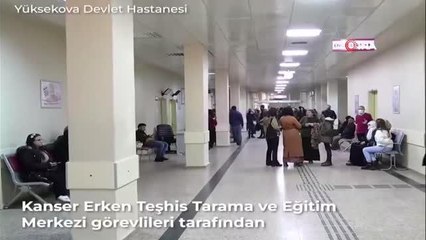 Bakan Koca, "Hakkari Yüksekova'da 2 bine yakın vatandaşımız kanser taramasından geçti"