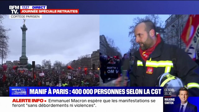 Retraites: Est-ce que vous voyez un pompier de 59 ans monter au 15e étage? , alerte un professionnel