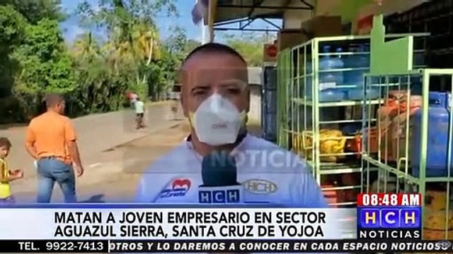 Sicarios en moto ultiman a joven en Santa Cruz de Yojoa