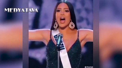 Ülkelerin adını çığlık atarak söyleyen kadın gündem oldu