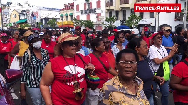 Mobilisation réformes retraites à Fort-de-France