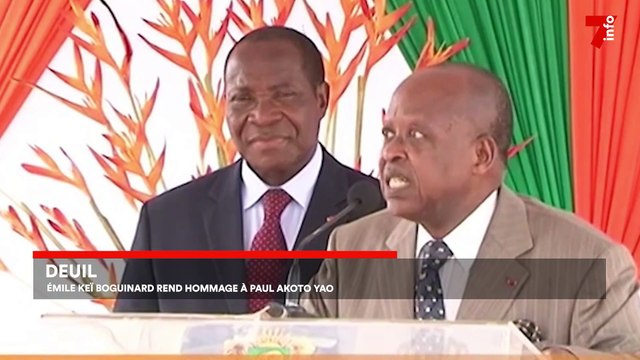Deuil : Émile Keï Boguinard rend hommage à Paul Akoto Yao