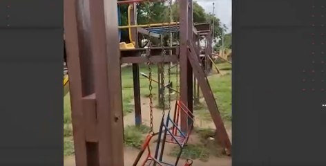 Barrio La Colorada: Exigen limpieza y arreglos de parque