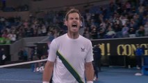 Murray completes epic comeback against Kokkinakis