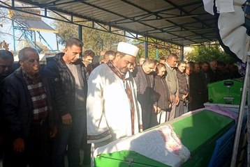 EVDE ÇIKAN YANGINDA ZEHİRLENEN ANNE VE 2 ÇOCUĞU YAN YANA TOPRAĞA VERİLDİ