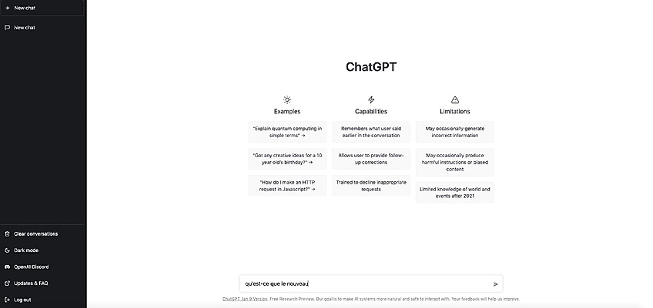 le nouveau roman par chatGPT