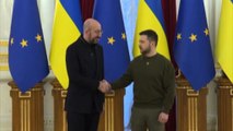 Michel in visita a Kiev, Zelensky: con Ue storico riavvicinamento