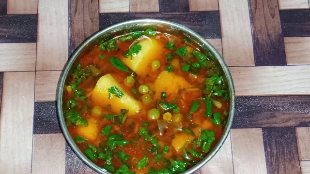 Aloo Matar Recipe Aloo Matar Ka Salan by I like food