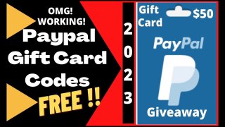 Enjoy !! Get PayPal Gift Card Code Free 2023 [ New Codes ]