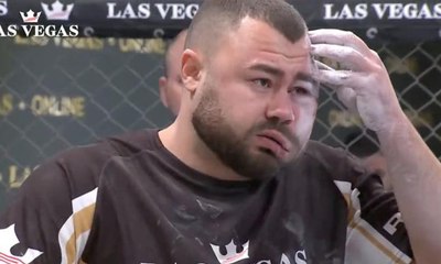 مشارك في بطولة الصفع الدولية تتغير ملامح وجهه بعد صفعه بشدة