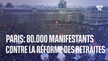 Manifestation : 80.000 personnes à Paris selon le gouvernement, 400.000 selon les syndicats