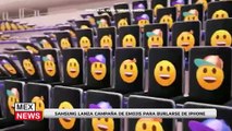 SAMSUNG LANZA CAMPAÑA DE EMOJIS PARA BURLARSE DE IPHONE