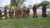 Polícia Militar lança 'Operação Reforço de Policiamento' em Umuarama - imagens