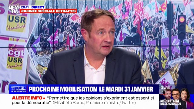 Retraites: Vous ne pouvez pas dire que le système est en faillite , affirme le secrétaire général de l'UNSA