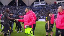 مراسيم الاحتفال  بعد مباراة نجوم فريق الاتحاد والهلال السعودي ضد باريس سان جيرمان كأس موسم الرياض 2023