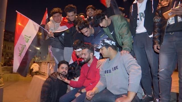 Iraklılar Arap Körfez Kupası zaferini kutluyor (2)