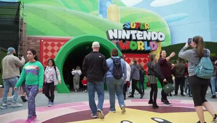 متنزه جديد في كاليفورنيا لعشاق شخصية "سوبر ماريو"