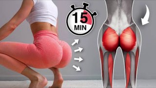 DO THIS to Get ROUND BOOTY & SEXY LEGS - Intense Lower Body Workout, No Equipment, At Home