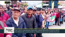 Temas Del Día 19-01: Paro cívico nacional y segunda “Marcha de los Cuatro Suyos” avanzan en Perú