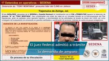 Antonio Oseguera, hermano de “El Mencho”, presenta demanda de amparo contra vinculación a proceso