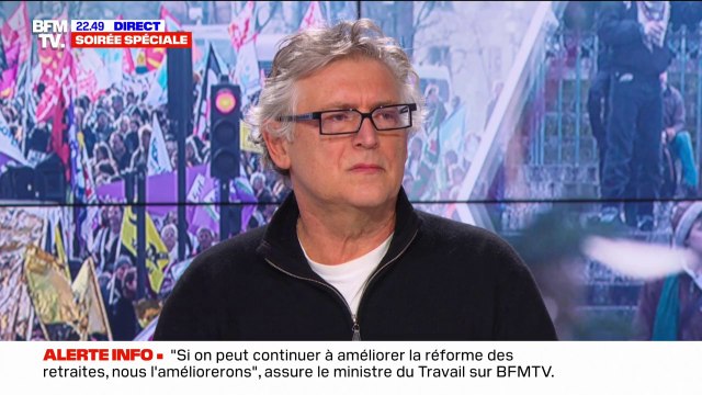 Michel Onfray: Emmanuel Macron a envie d''emmerder' les gens qui sont opposés à sa réforme des retraites