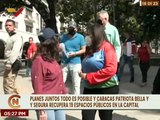 Plan Juntos Todo es Posible y Caracas Patriota Bella y Segura recuperan espacios públicos en Caracas