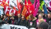 Французские профсоюзы в день общенациональной забастовки анонсировали новую акцию протеста