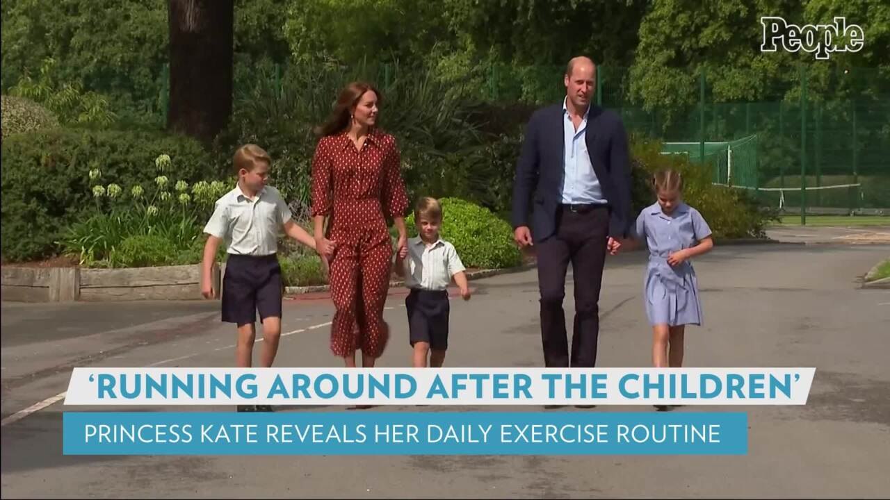 Kate Middleton Shares the Creative Way She Tries to 'Squeeze in Exercise' Before Kids Go to School