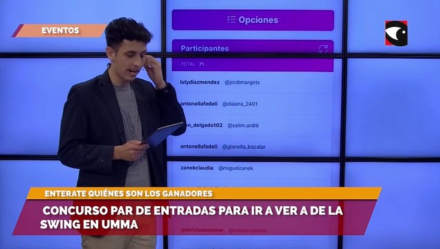 Concurso par de entradas para ir a ver a De La Swing en Umma