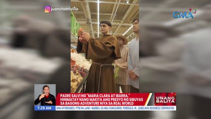 Padre Salvi ng "Maria Clara at Ibarra", hinimatay nang makita ang presyo ng sibuyas sa bagong adventure niya sa real world | UB