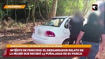 Intento de Femicidio en Villa Bonita: el desgarrador relato de la mujer que recibió 13 puñaladas de su pareja