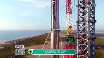 5 megafoguetes nos planos de Elon Musk para 2023