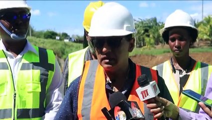 WORKS MINISTER TOURS MORE SITES