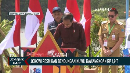 Dibangun Sejak 2016, Bendungan Kuwil Kawangkoan Akhirnya Diresmikan Presiden Jokowi!