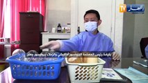 تونغ.. طبيب صيني يعالج عديد الأمراض بالإبر الصينية بمستشفى مصطفى باشا