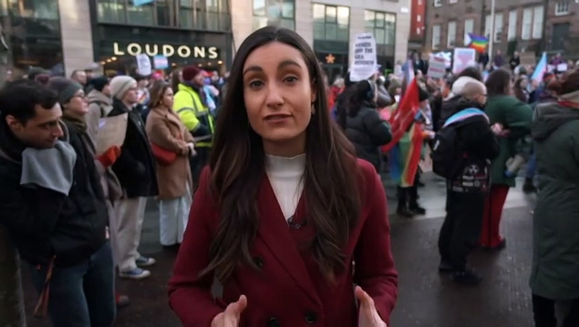 Transgender advocates in Scotland staunch British government