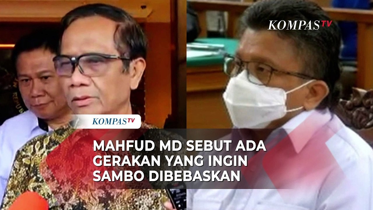 Mahfud MD Sebut Ada Gerakan Bawah Tanah yang Sengaja Pengaruhi Vonis Ferdy Sambo