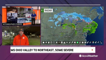 Gusty storms blow through the Ohio Valley