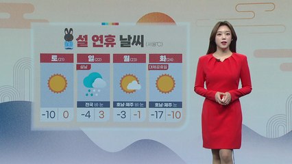 [날씨] 전국 대부분 다시 '한파특보'...곳곳 눈발 / YTN