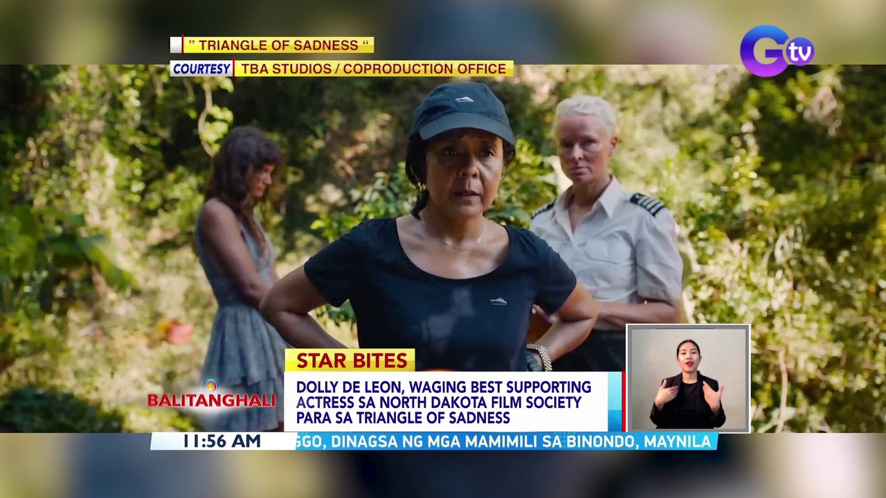 Dolly de Leon, waging Best Supporting Actress sa North Dakota Film Society para sa "Triangle of Sadness" | BT