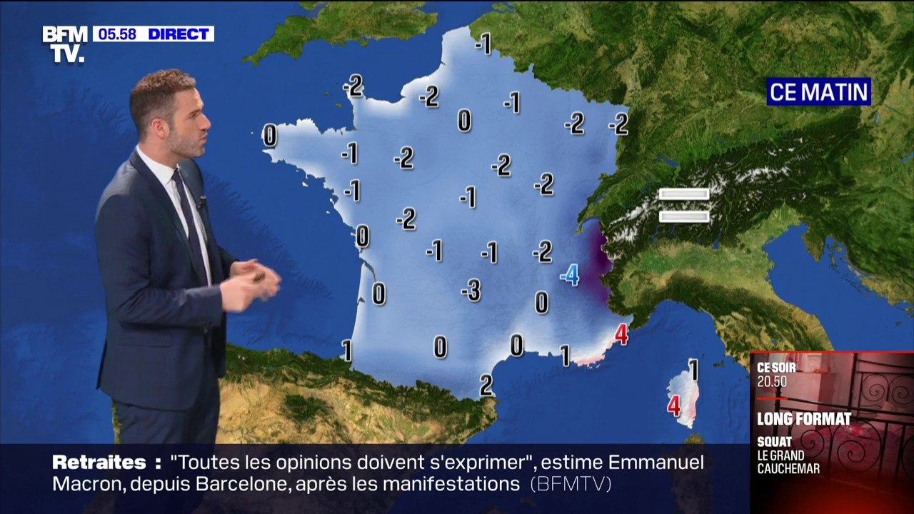 Quelques flocons et des températures hivernales attendus ce vendredi
