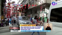 Mga mamamasyal para sa Chinese New Year, inaasahang dadagsa mamayang gabi | BT