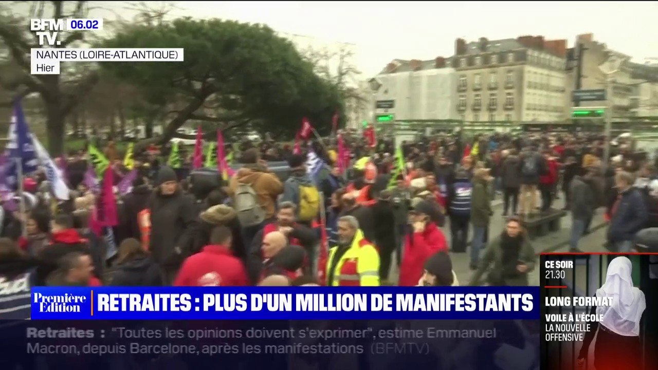 Réforme des retraites: après une première journée de mobilisation très suivie, les syndicats appellent à défiler le 31 janvier prochain