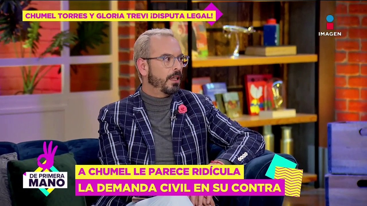 ¡Comienza la GUERRA! Gloria Trevi VS Chumel Torres