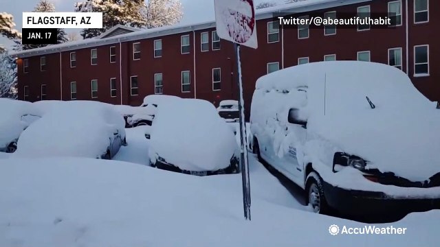 Snow spreads from the Southwest to the Plains and beyond