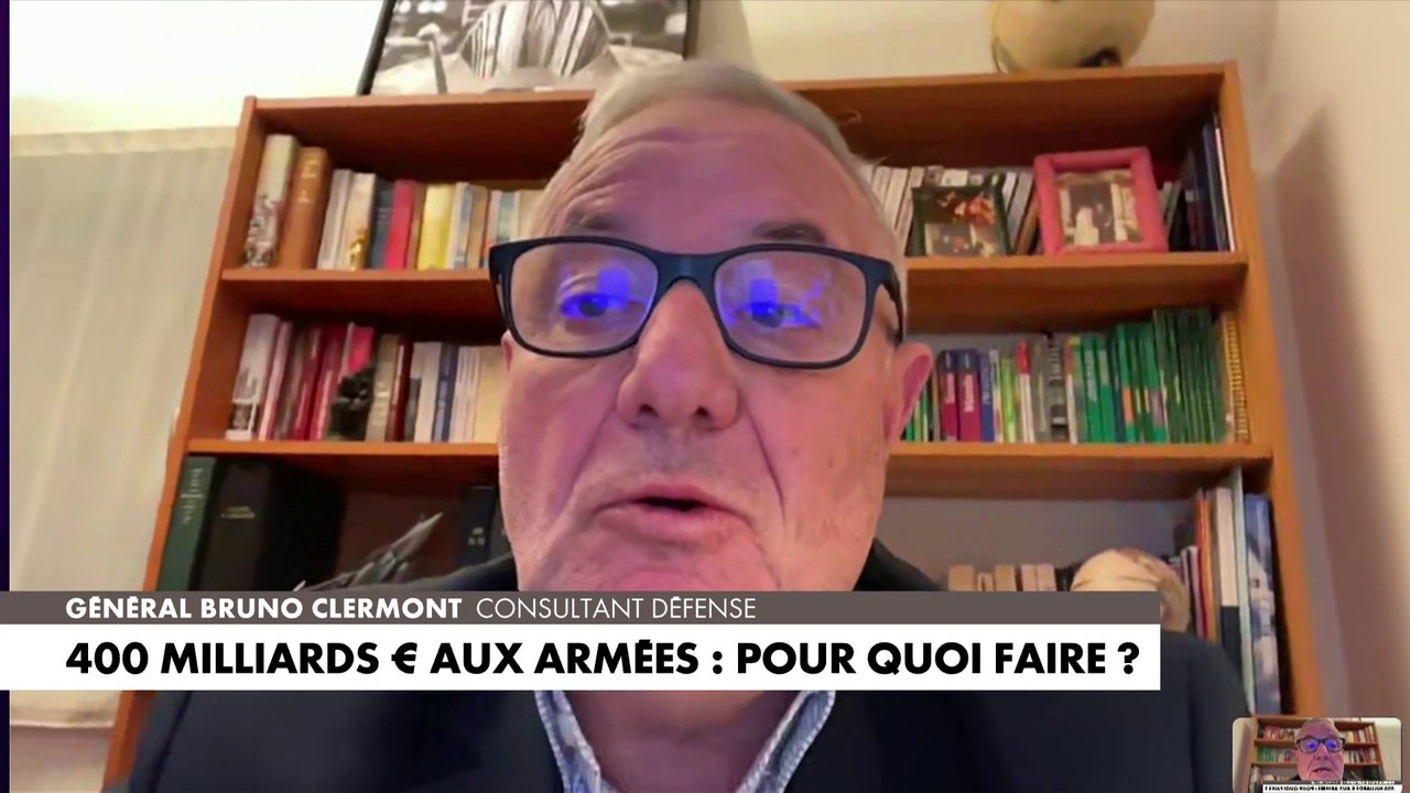 Général Bruno Clermont : «400 milliards d’euros c’est un beau chiffre»