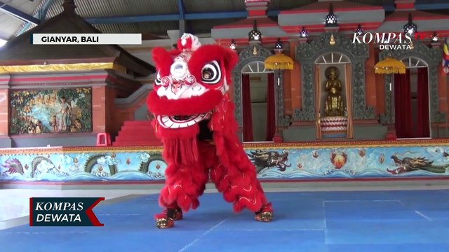 Jelang Imlek Kelompok Barongsai Ramai Orderan