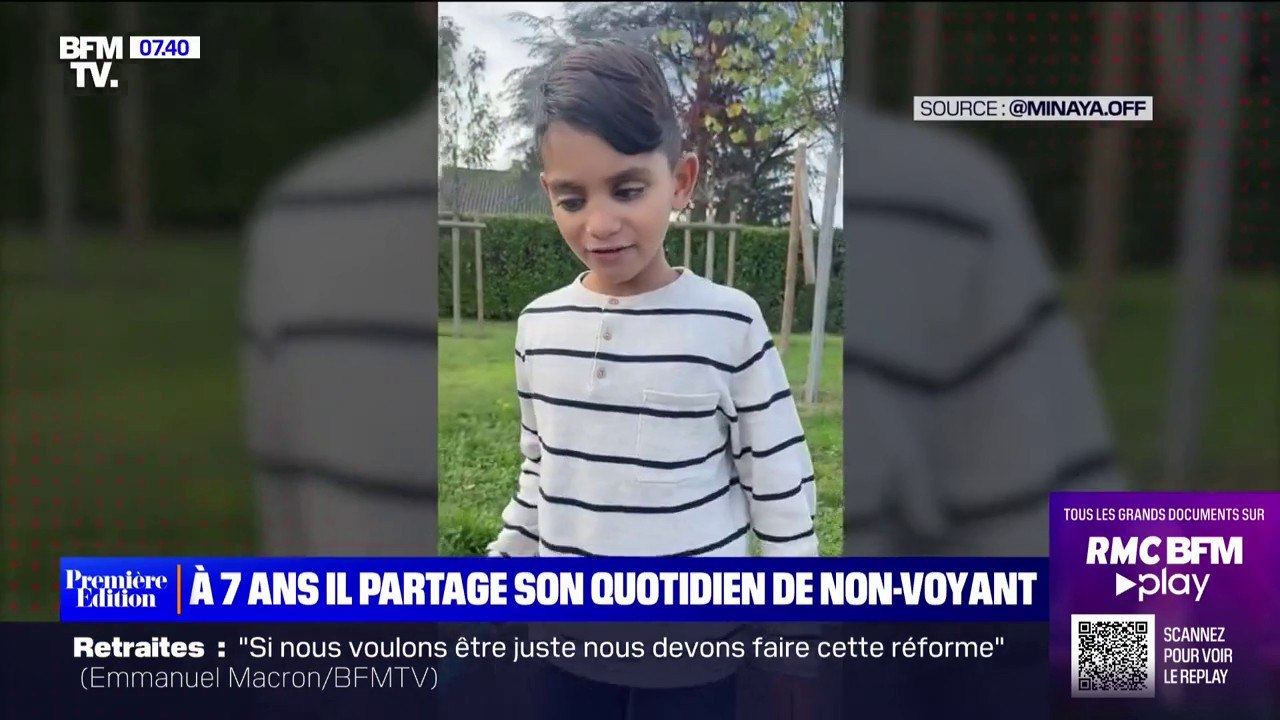 Le choix de Marie - Souleymen, 7 ans, partage son quotidien de non-voyant sur TikTok